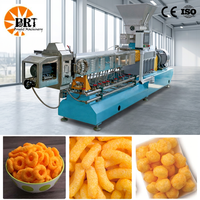 Ligne de production d'équipements industriels pour la fabrication de snacks soufflés au maïs et de céréales soufflées - Machine à souffler le maïs
