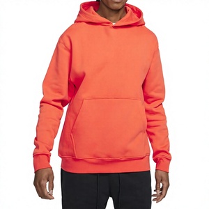 Sweat à capuche personnalisé en coton uni pour l'hiver, style streetwear, en polaire corail respirant, pour homme, idéal pour la gym, l'entraînement et les loisirs. - Product Image 1