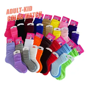 Uron Erwachsene Slouch Socken für Frauen Socken Kinder Slouch Socken