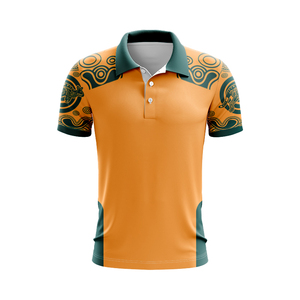Conjunto de Ropa para Fanáticos del Rugby NRL, Sudadera con Capucha Unisex, Camiseta Polo, Camiseta sin Mangas, Estampado Sublimado Naranja y Verde, Poliéster Transpirable para Todas las Temporadas - Product Image 2
