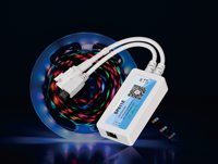 SP611E RGB Controller BT Music APP RF Remote Addressable LED Strip Light Dimmer 5V 12V 24V