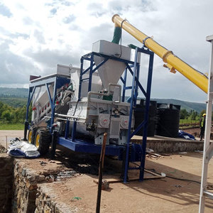 Centrale à béton mobile de 40 m3/h en Éthiopie et au Burundi - Product Image 3