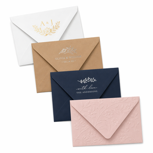 Sobres Personalizados al por Mayor con Diseño en Relieve para Invitaciones de Boda, Tarjetas de Felicitación y Postales de Recuerdo - Product Image 3