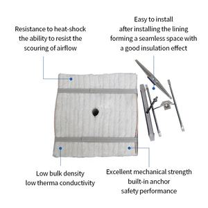 Meistverkauftes Kosteneffektives Keramikfaser-Modulblock mit Hoher Temperaturbeständigkeit Feuerfest für Industrielle Ofenauskleidung - Product Image 5