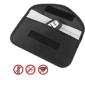 Portefeuille en nylon de luxe personnalisé Sac Faraday pour clé de voiture et bloqueur de signal de téléphone portable (WIFI/<span class=keywords><strong>GSM</strong></span>/LTE/NFC/RFID) - Product Image 4