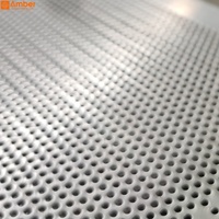 Plaques en tôle perforée sur mesure, maille de 100 microns, micro-trous de 0,1 mm, filtres en acier inoxydable perforé