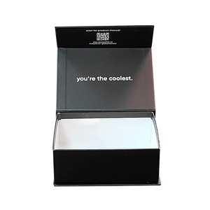 Low MOQ Black Paper Cardboard Magnetic Gift Closure <b>Box</b> Embossed Finish Recycled Materials for Beauty Face Slimming Instrument - Product Image 3