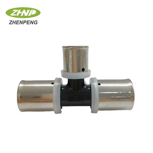 Vente directe usine : Raccords en T PPSU à surface lisse pour PEX <span class=keywords><strong>multicouche</strong></span>, connexion PEX-AL-PEX BSPT PN16 12mm/16mm, support OEM pour plomberie - Product Image 2