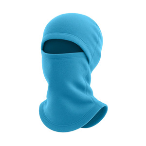 Masque polaire intégral d'hiver pour enfants, coupe-vent, couvre-tête chaud, pour cyclisme, utilisation en extérieur, couleur unie, ajustement réglable - Product Image 1