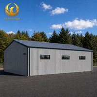 Entrepôt en structure métallique durable, résistant aux intempéries, installation rapide, atelier préfabriqué en métal, garage de stockage