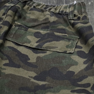 Customized Summer Streetwear Men's Distressed Cotton Multi-Pockets Shorts Camouflage All Over Printing Cargo Shorts For Men - Product Image 4
