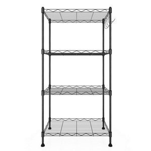 4-Layer Heavy Duty <span class=keywords><strong>DIY</strong></span> Storage Wire Shelf Industrial <span class=keywords><strong>Rack</strong></span> Chrome Plating Revestimento Em Pó Personalizado OEM Factory <span class=keywords><strong>Rack</strong></span> Storage - Product Image 1