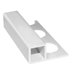 JOLLY H. Profilé de cadre blanc 10 mm pour revêtements Barre de 2.60 m pour outil de tournage - Product Image 1