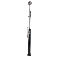 Promotion : Douche solaire compacte 8L avec douchette à main pour piscine, camping, animaux et enfants – Douche extérieure en PVC OEM