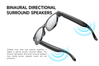 Lunettes intelligentes AI avec caméra 2025, caméra AI et traducteur, téléprompteur, lunettes intelligentes alimentées par l'IA