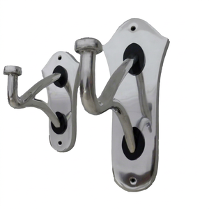Handmade Decorative Wall Mounted <b>Hanging</b> Wall <b>Hook</b> <b>For</b> Home Indoor and Outdoor Decoration Handcrafted Aluminium Metal Wall <b>Hooks</b> - Product Image 1
