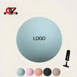 Ballon de Pilates/Yoga en PVC mat de 25 cm (8 po) 300g, anti-explosion, <span class=keywords><strong>beige</strong></span>, personnalisable avec logo, pour fitness <span class=keywords><strong>et</strong></span> gymnastique - Product Image 1