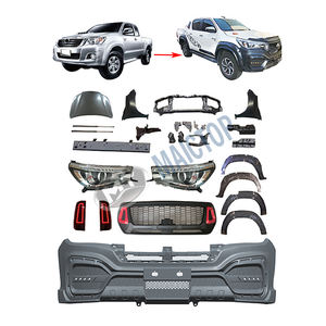 Accessoires de voiture Maictop 4x4 Bodykit Facelift Front Bumper Bodykit pour <span class=keywords><strong>Hilux</strong></span> Vigo Revo Rocco2005-2014 Upgrade to 2021 <span class=keywords><strong>2022</strong></span> - Product Image 2