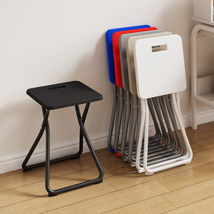 เก้าอี้พับได้แบบมินิมอลทันสมัย ทนทาน สำหรับโรงเรียน-เก้าอี้เรียนพกพาสำหรับหอพัก โครงพลาสติกและโลหะ สามารถวางซ้อนกันได้ เหมาะสำหรับโรงพยาบาล บ้าน และสำนักงาน - Product Image 4