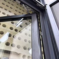 Ventanas Abatibles Personalizadas con Certificación AS2047, Vidrio Doble Estándar, Aptas para Villas y Casas Residenciales Modernas