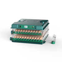 AC220V DC12V double puissance 200 machine à couver les œufs de poule entièrement automatique canard oie oiseau caille incubateur éclosoir