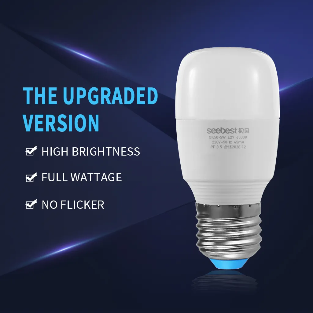 Bombilla LED E27 de Material crudo de alta calidad, 5W, 10W, 15W, 18W, 28W, 38W, 48W, 58W, para interiores