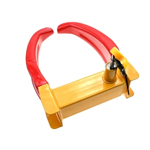 Bloqueo de Volante YH2273, Abrazadera de Seguridad para Neumáticos, Bloqueo Antirrobo Ajustable, Abrazadera de Seguridad para Remolque de Alta Resistencia - Product Image 3