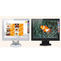 Moniteur Lcd 10 10.1 pouces Hd télécommande Vga Av Bnc entrée Usb support mural Tft Cctv moniteur