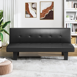 <span class=keywords><strong>Divano</strong></span> <span class=keywords><strong>Letto</strong></span> Convertibile in Pelle PU di Lusso, Mobili per Soggiorno, <span class=keywords><strong>Divano</strong></span> Futon Pieghevole, Offerta Speciale - Product Image 3