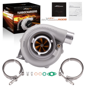 Maxpeedingrods เทอร์โบชาร์จเจอร์บอลเซรามิกคู่แข่ง GT3076ทั่วไป0.63น้ำและน้ำมันระบายความร้อนด้วย<span class=keywords><strong>0.82</strong></span> - Product Image 2