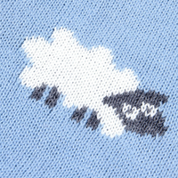 Couverture en coton tricotée pour bébé motif mouton mignon, serviette de bain, tissu d'emmaillotage, couette pour nourrissons, couverture de poussette