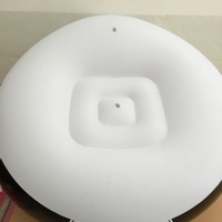Canapé gonflable portable en PVC pour l'extérieur, style football, prix usine, modèle populaire 2026