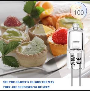 Tủ dưới tủ đèn sân khấu G4 12V 5W <span class=keywords><strong>10W</strong></span> nhiệt độ cao chống cháy nổ Mặt dây đèn kính hiển vi đèn Halogen - Product Image 4