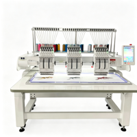 Máquina de Bordar Computarizada al por Mayor para Bufandas, Corbatas, Pañuelos, Telas de Seda, Bordado Artístico y Trabajos de Procesamiento Personalizados
