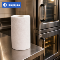 Rouleau de papier essuie-tout TAD en gros, haute absorption, qualité alimentaire, pour restaurants commerciaux, fourniture jetable