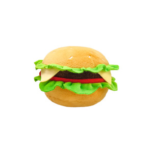 Commercio all'ingrosso 2025 28cm giocattoli interattivi di peluche per cani Hot dog fritti di pollo amburg bevanda ripiena di giocattoli da masticare-Joyce - Product Image 3