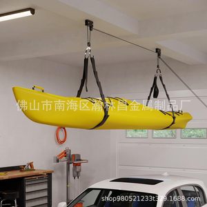 Sistema de Poleas para Techo con Capacidad de 120 lb para Canoas y Kayaks, Elevador de Almacenamiento para Garaje - Product Image 2