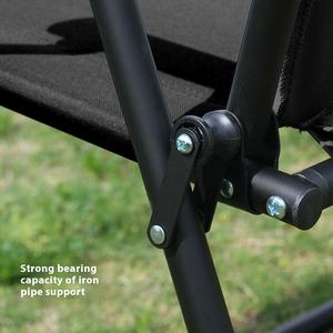 Hiện đại di động ngoài trời gấp bãi biển ghế với treo xử lý cho cắm trại và du lịch bền kim loại có thể gập lại ghế - Product Image 3