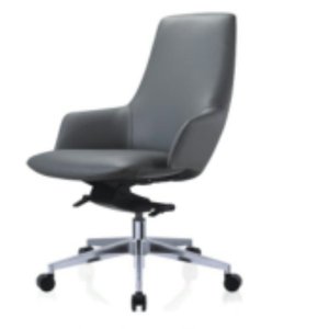 Silla de oficina moderna y cómoda de cuero 36019-2022E/B/A - Product Image 2