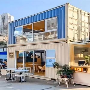 2 طوابق 20 قدم منزل مريح المعيشة فيلا مسبقة الصنع مكتب المنزل غرفة نوم غرفة المعيشة الصناعية - Product Image 4