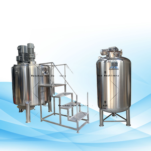 เครื่องผสมอิมัลซิไฟเออร์สุญญากาศ300L 100L 200L สำหรับผลิตภัณฑ์ดูแลส่วนบุคคลและที่บ้าน - Product Image 1