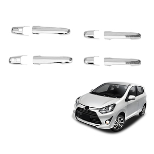 KQD venta al por mayor nuevo diseño accesorios exteriores de coche cubierta embellecedora de manija de puerta delantera trasera cromada para 2023 AGYA <span class=keywords><strong>Wigo</strong></span> - Product Image 4