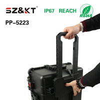 Valise de protection robuste à roulettes IP67 étanche, personnalisable (couleur et logo), vente chaude, excellente qualité