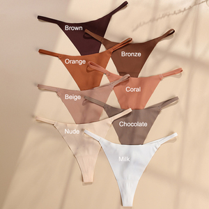 Tanga Elástica Delgada, Invisible, Transpirable, <span class=keywords><strong>Sin</strong></span> Costuras, <span class=keywords><strong>Sin</strong></span> Rastro - Product Image 2
