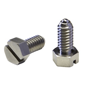 Plungers de Bola con Cabeza Hexagonal de Acero Inoxidable para Mecanizado CNC, con Perforación y para Servicios de Mecanizado - Product Image 1