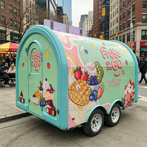 Turnkey Sandwich Trailer Outdoor Beverage Food Truck DOT Certified Pizza Mobile Kitchen - Product Image 4