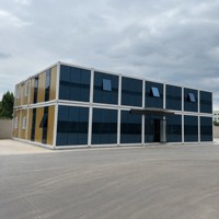 Conteneur de salle de contrôle modulaire de 20 pieds et 40 pieds |   Structure en acier insonorisée et isolée |   Bureau sur site industriel |   Garantie de 5 ans