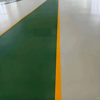 Revêtement de sol en résine époxy SANKIN, peinture époxy antistatique ESD pour l'électronique et allées en résine