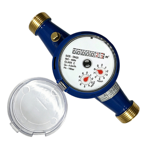 Medidor de Agua Mecánico DN20 ISO 4064 Clase C 1.6MPa Conexión de Latón Medidor de Agua Frí<span class=keywords><strong>a</strong></span> para Hogar e Industria - Product Image 1