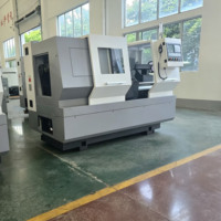 Torno CNC de Cama Plana de Alta Rigidez y Gran Resistencia CK6163 con Función Automática para Torneado de Metales de Alta Productividad